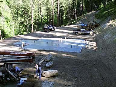 Poured Slab