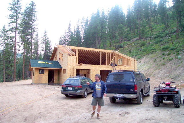 just arriving in Idaho