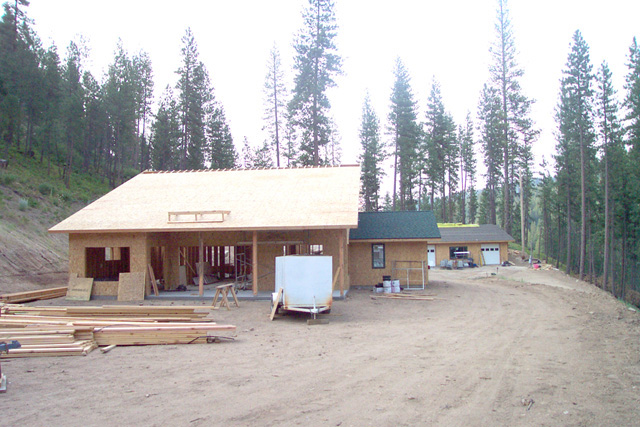 back of house at arrival