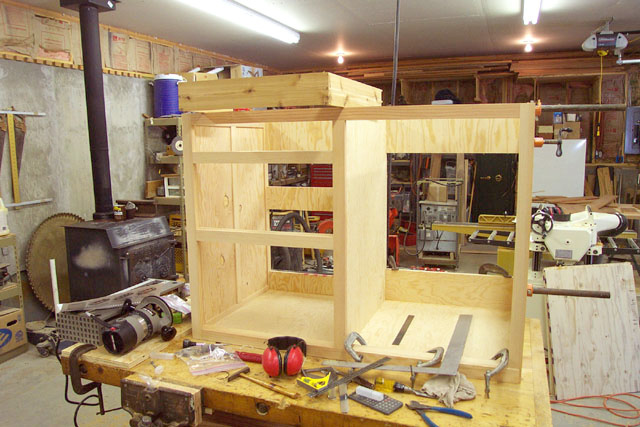 cabinet going by stove