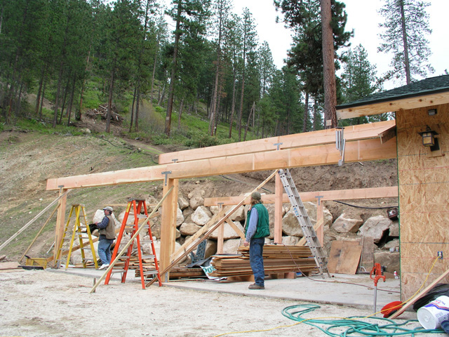 the beams are up   