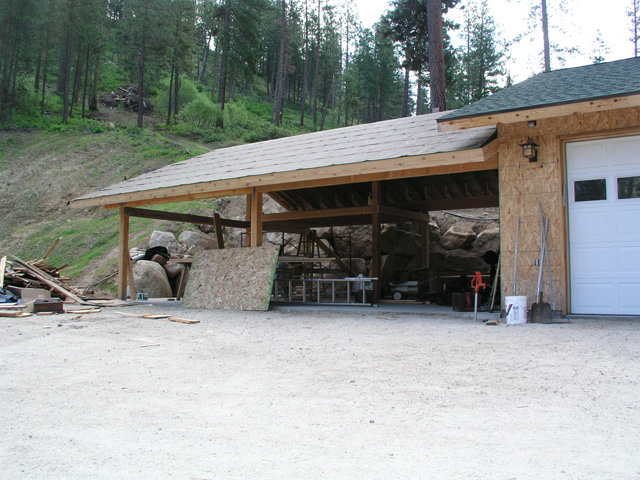 all done exceept for roof shingles     