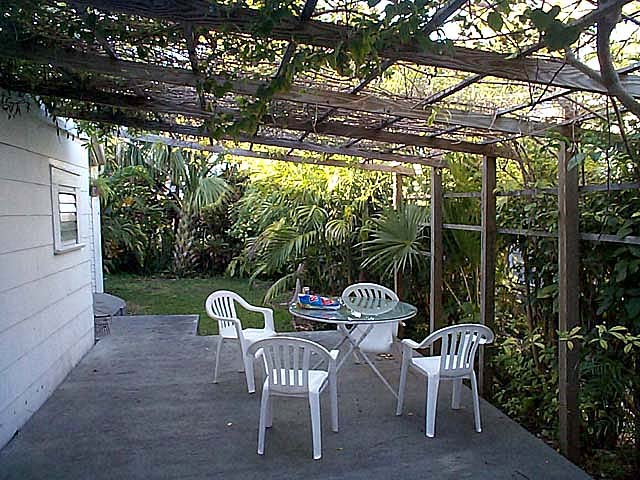 Patio at Bob's Place in Key West