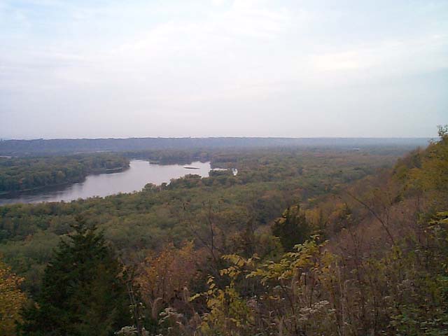 Mississippi from Nelson Dewey State Park