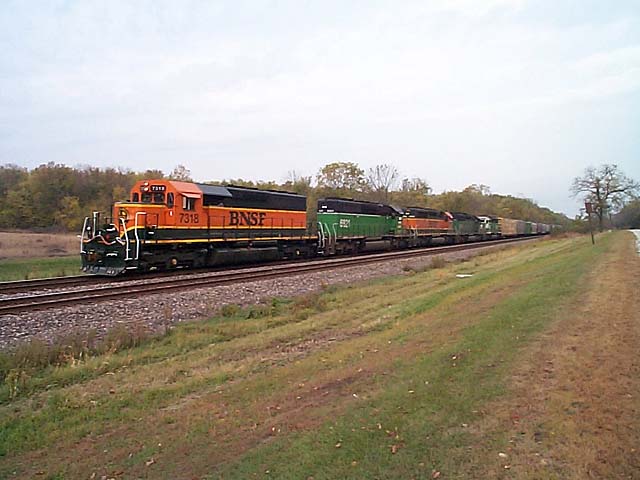 Rail Line Along Mississippi