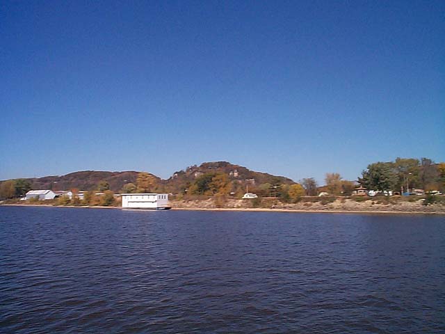View from the Cassville Ferry