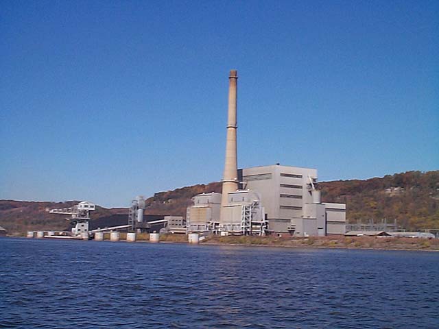 View from the Cassville Ferry