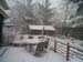 Deck during snow storm April 7 2000